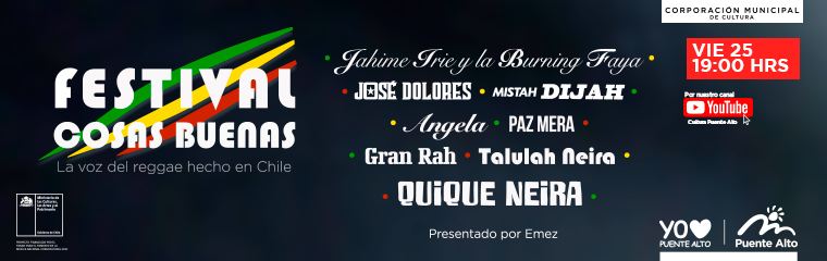 Quique Neira y otras destacadas voces del reggae en Chile llegan a nuestro Canal de Youtube